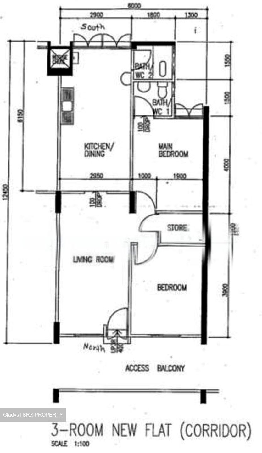 Blk 419 Bedok North Street 1 (Bedok), HDB 3 Rooms #600167441